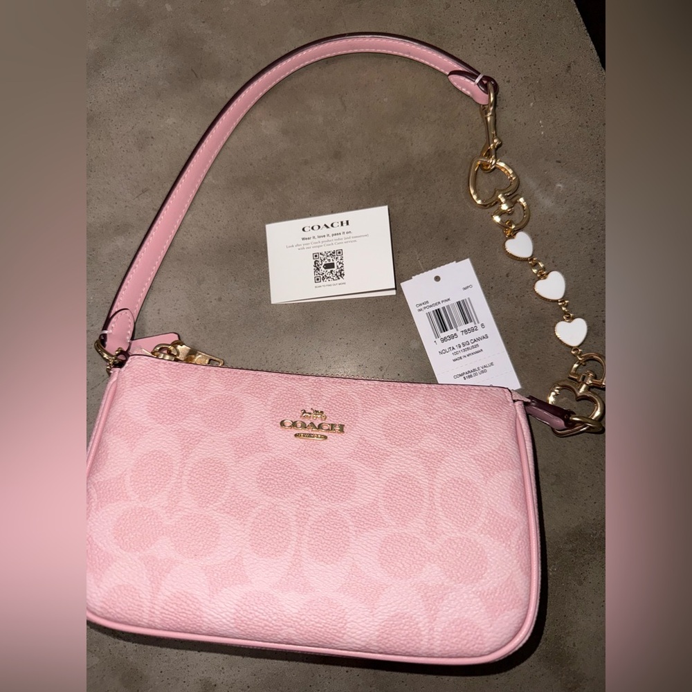 COPY - Coach Pink Gold Hardware